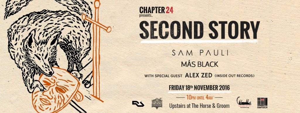 Chapter 24 presents: Second Story - フライヤー表