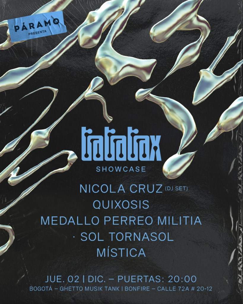 Nicola Cruz, Quixosis ++ (Tratratrax Showcase) - Página frontal
