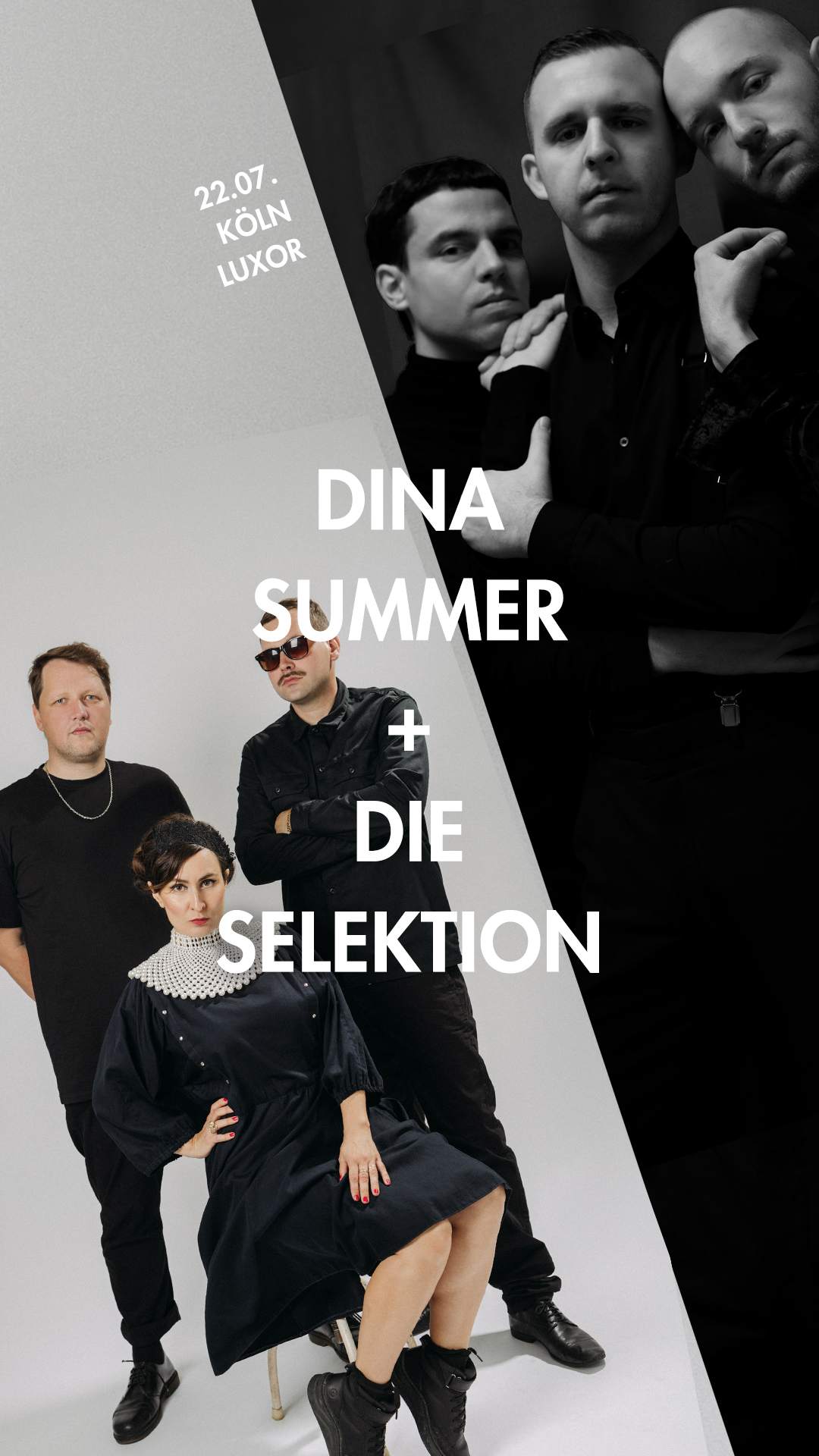 Dina Summer & Die Selektion - Página frontal