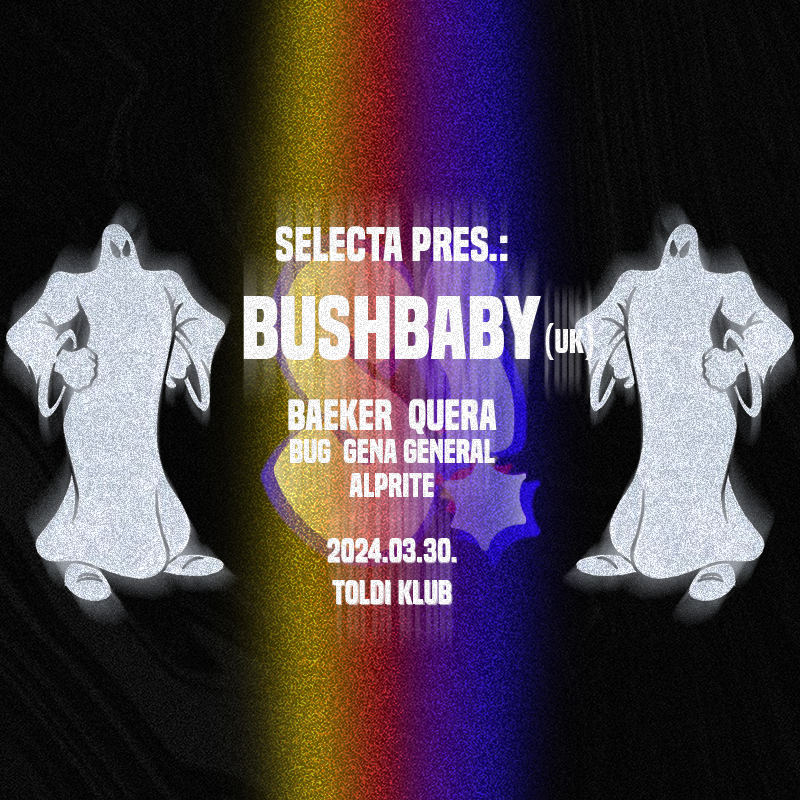 Selecta pres.: Bushbaby (UK) - フライヤー表