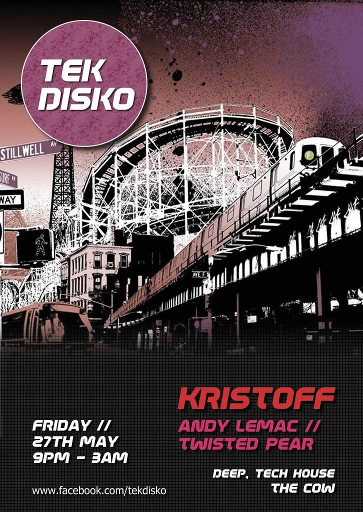 Tek Disko presents. Kristoff - Página frontal