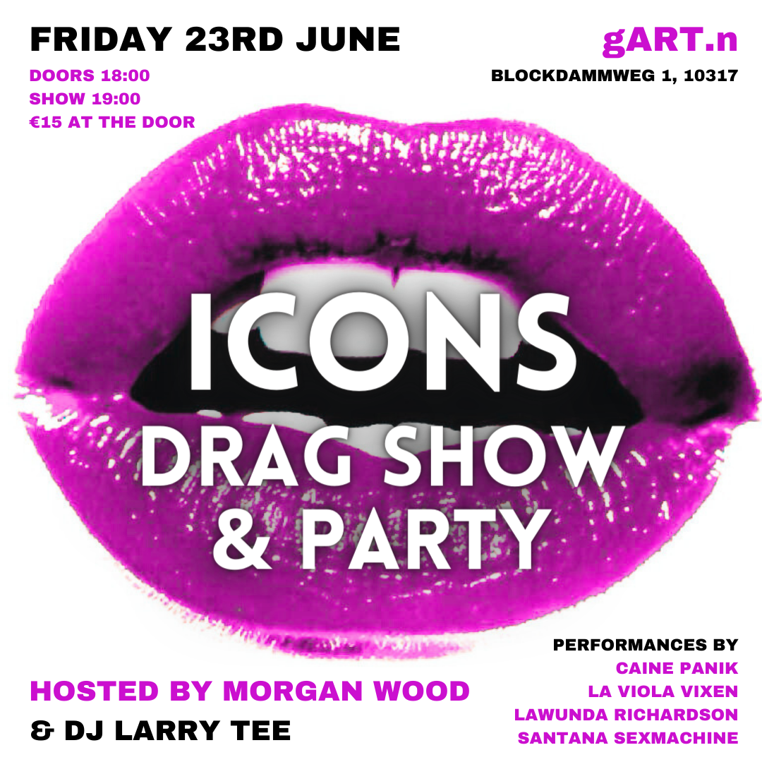 ICONS Drag Show & Party - フライヤー表