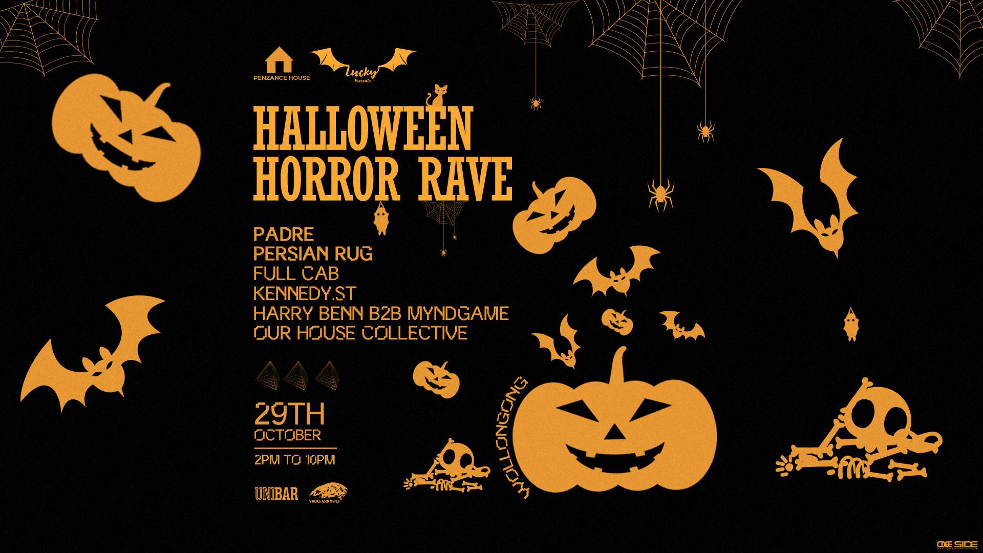 Halloween Horror Rave - フライヤー表
