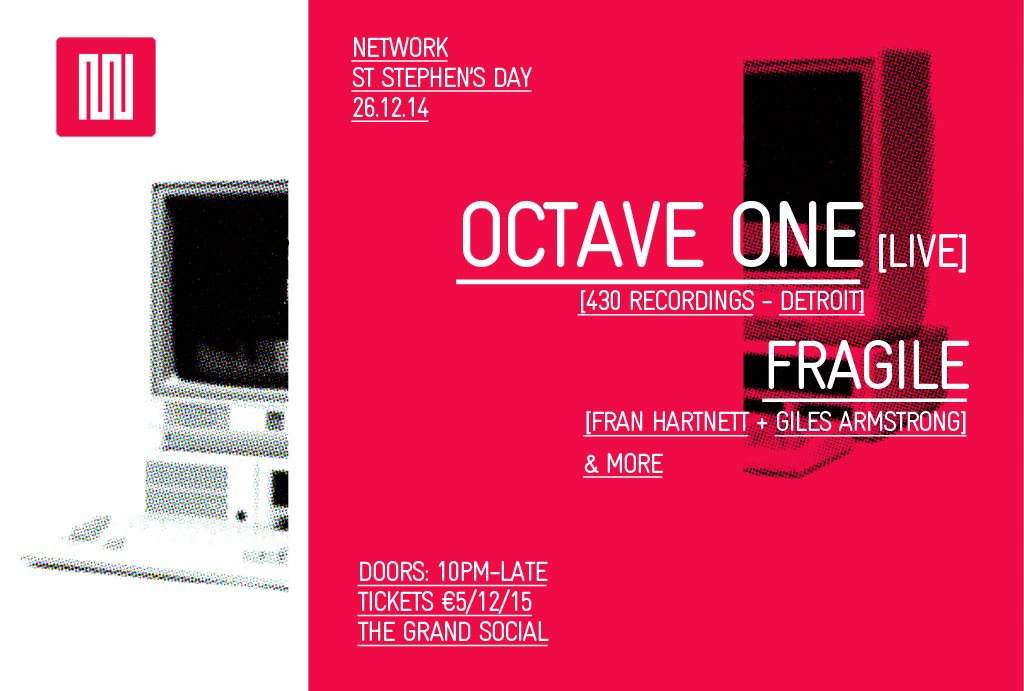 Network: Octave One (Live), Fragile + Guests - Página frontal