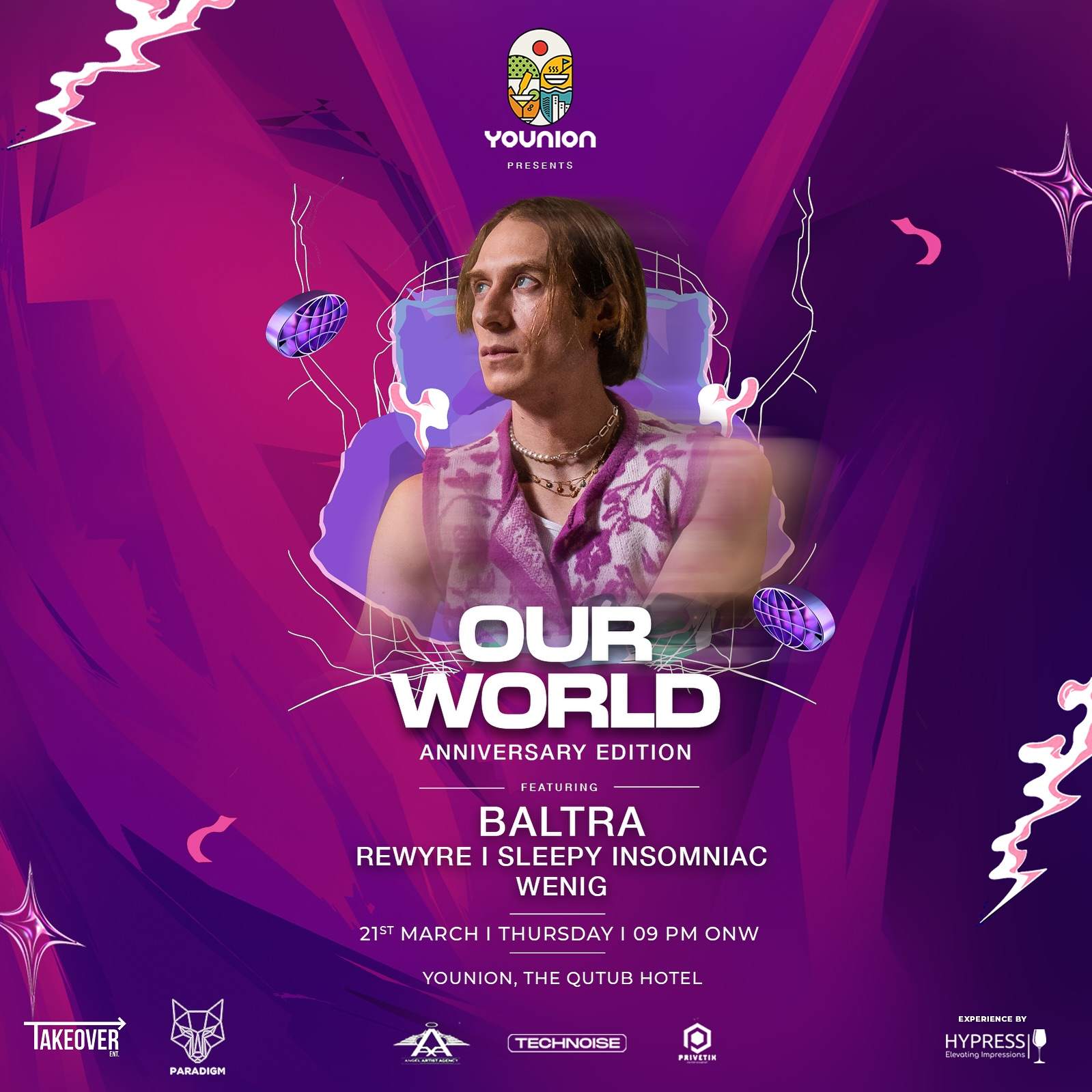 Our World feat. Baltra  - Página frontal