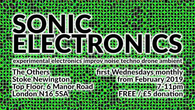 Sonic Electronics with Resist the System / Tom Gurion / Era Geldes / Metalogue / Laura Netz - Página frontal