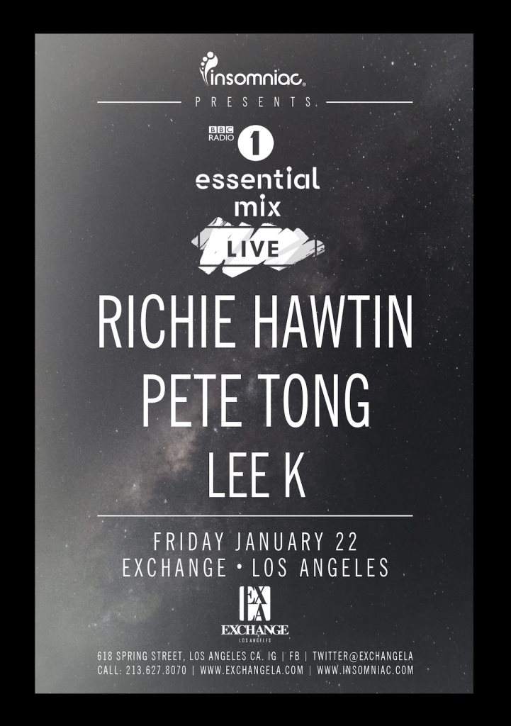 BBC Radio 1 Essential Mix Live - Página frontal