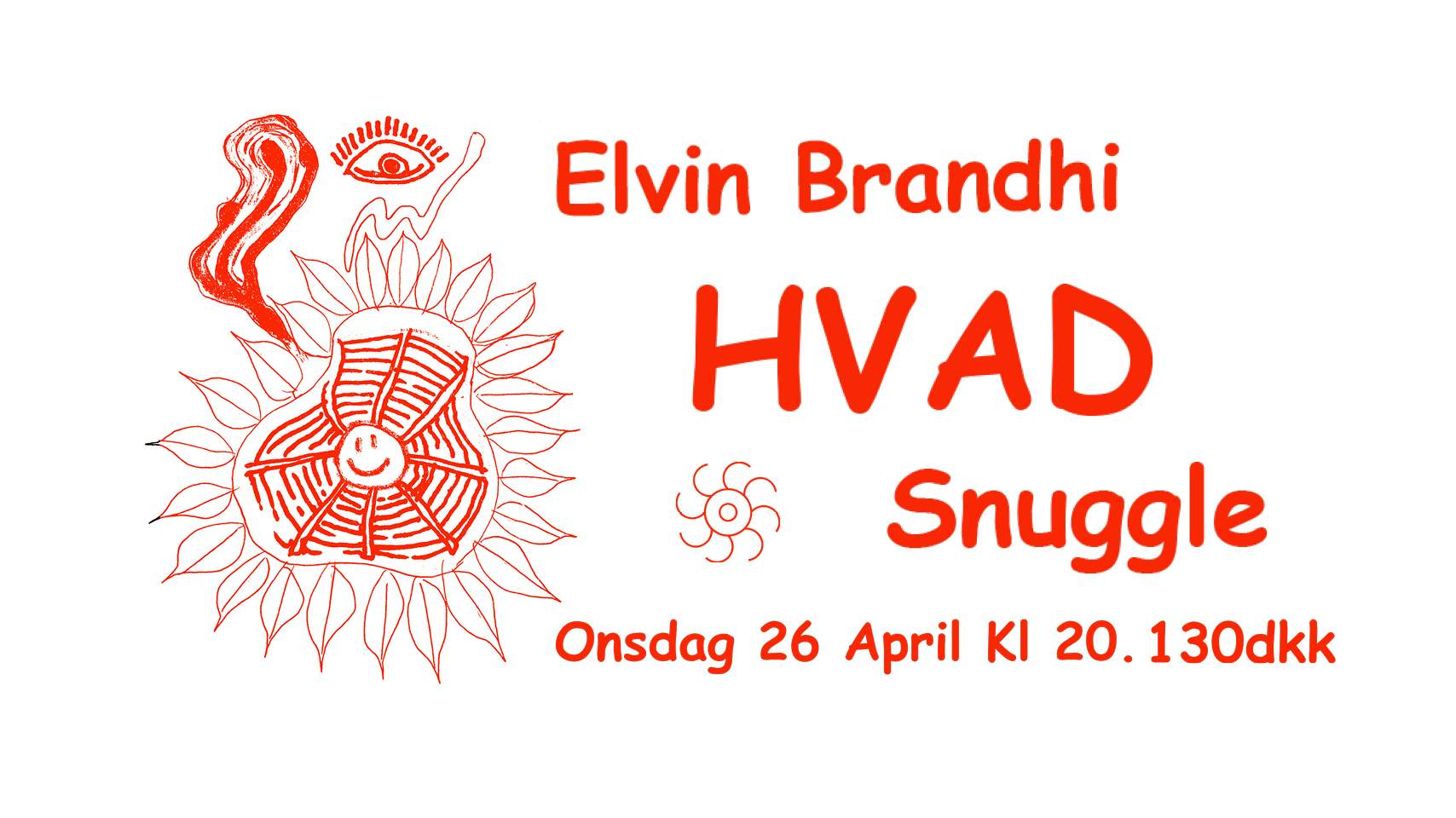 Snuggle + Elvin Brandhi (UK) + HVAD - Página frontal