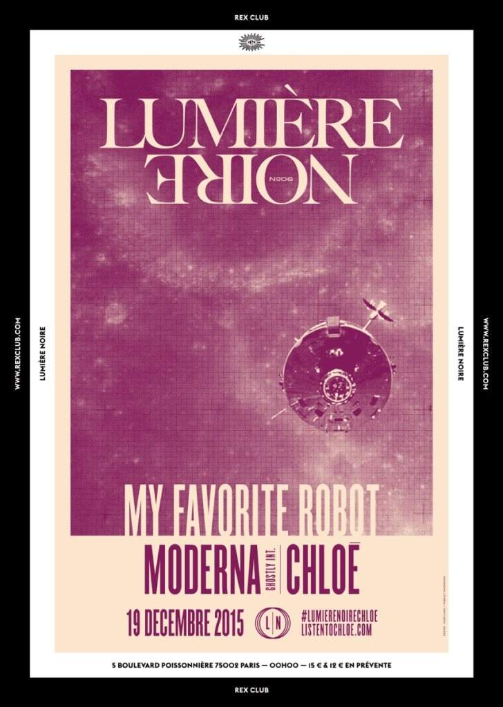 Lumiere Noire: My Favorite Robot, Moderna, Chloe - Página frontal