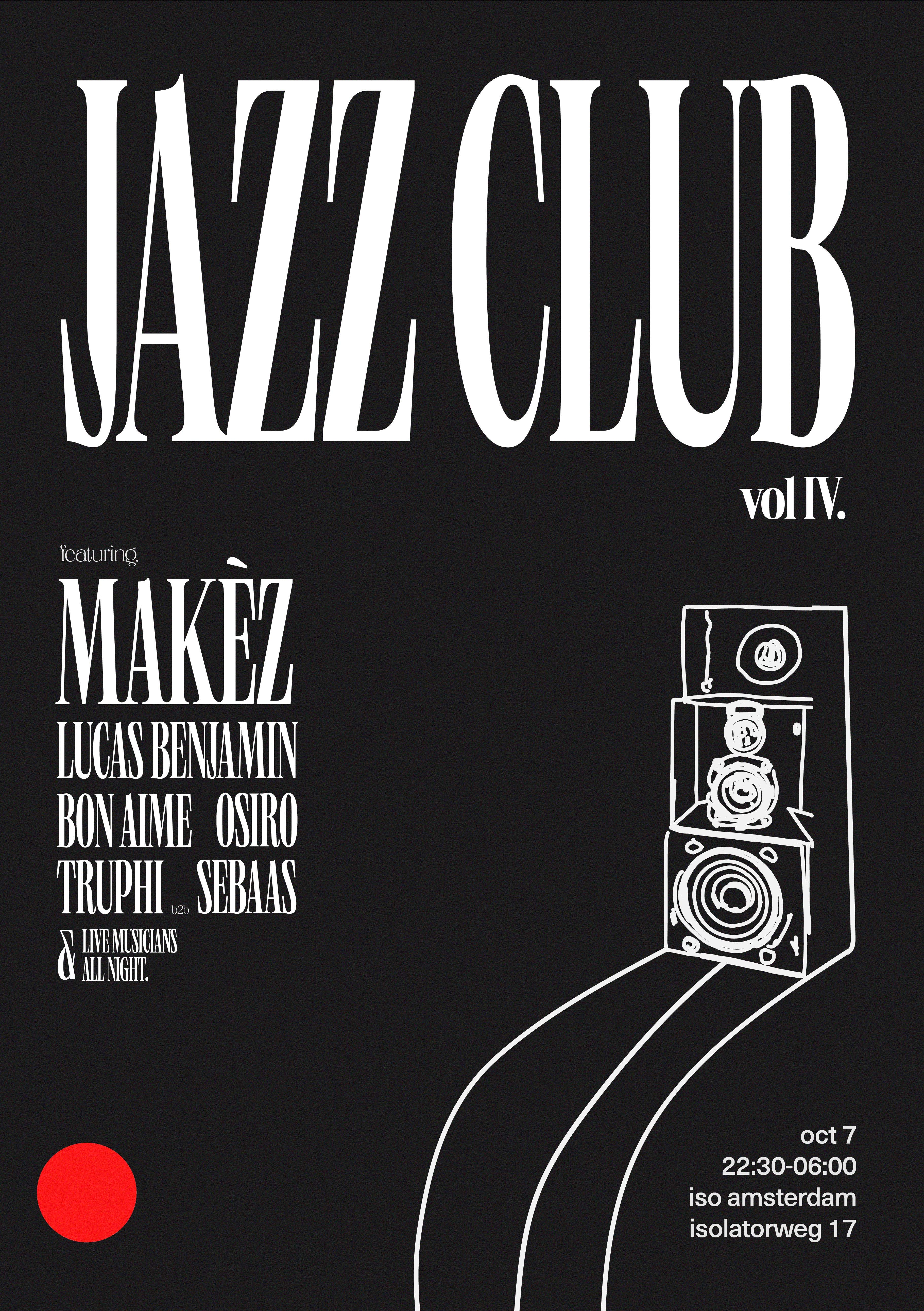 Jazz Club with Makèz & Lucas Benjamin at ISOamsterdam, Amsterdam