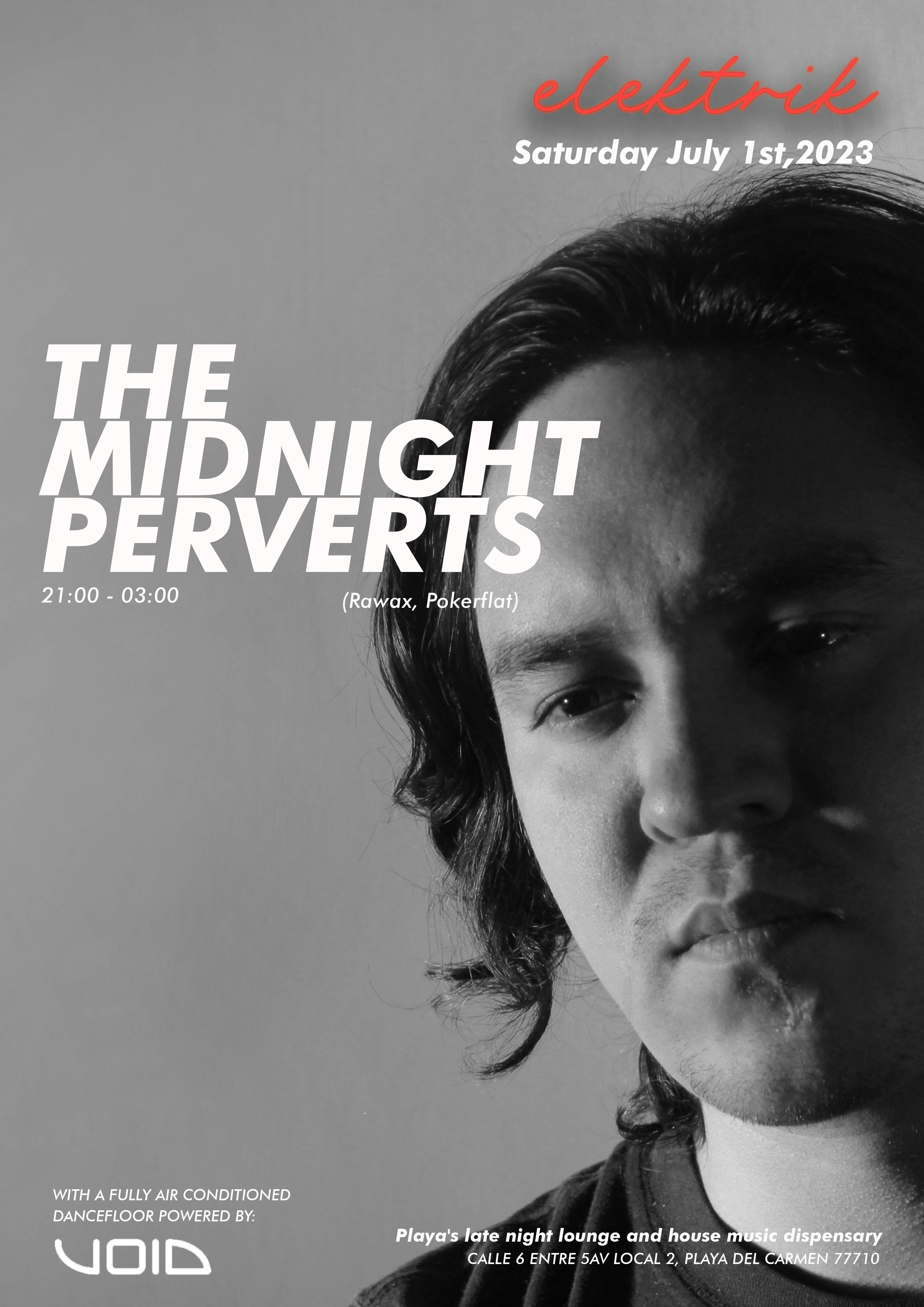 The Midnight Perverts BY Elektrik - Página frontal