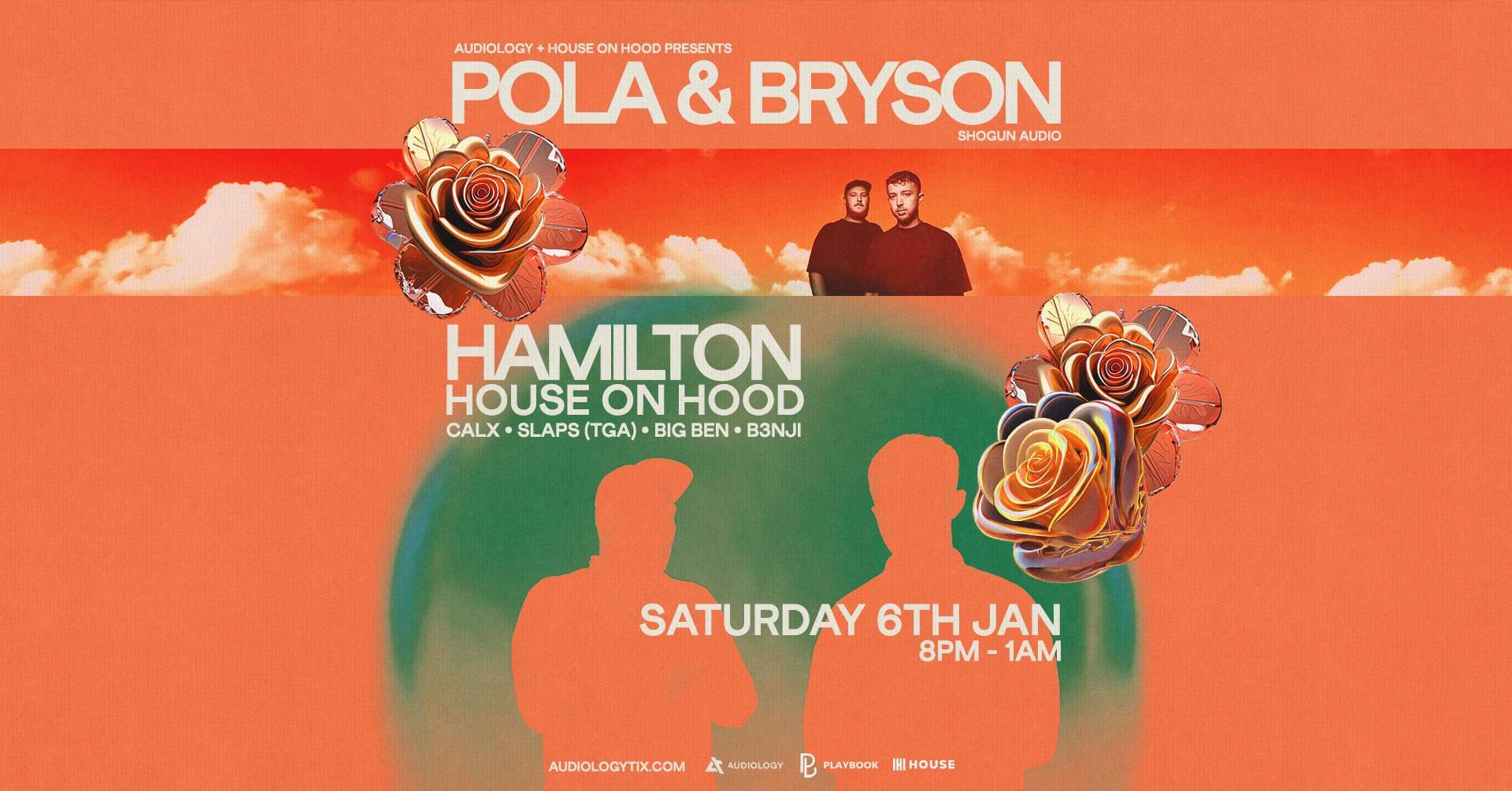 Audiology + House On Hood presents: Pola & Bryson - フライヤー表