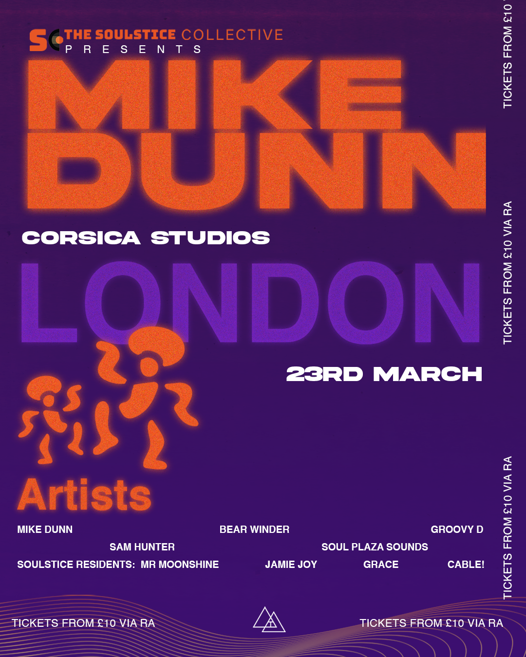 The Soulstice Collective presents: Mike Dunn - フライヤー表