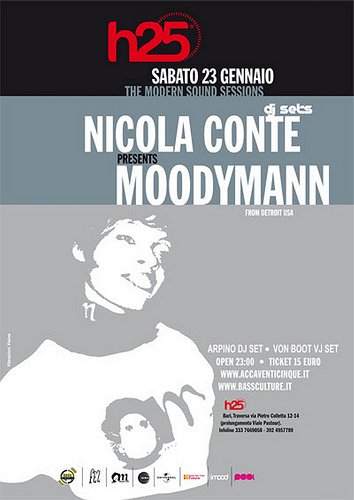Nicola Conte meets Moodymann - The Modern Sound Sessions - Página frontal