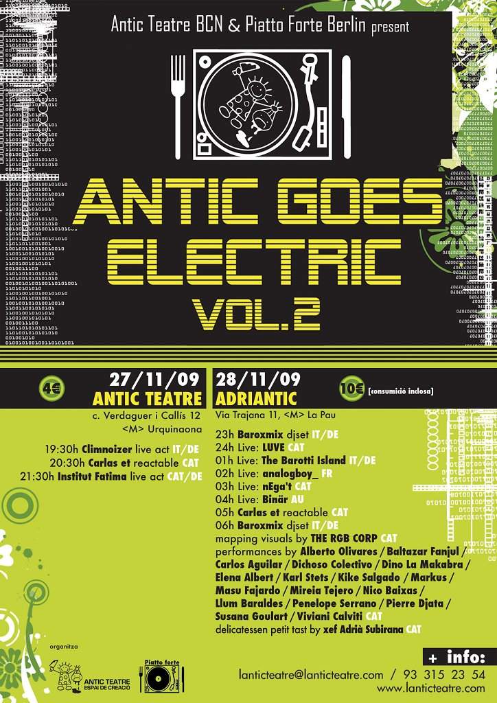 Antic Goes Electric Vol. 2 - Página frontal