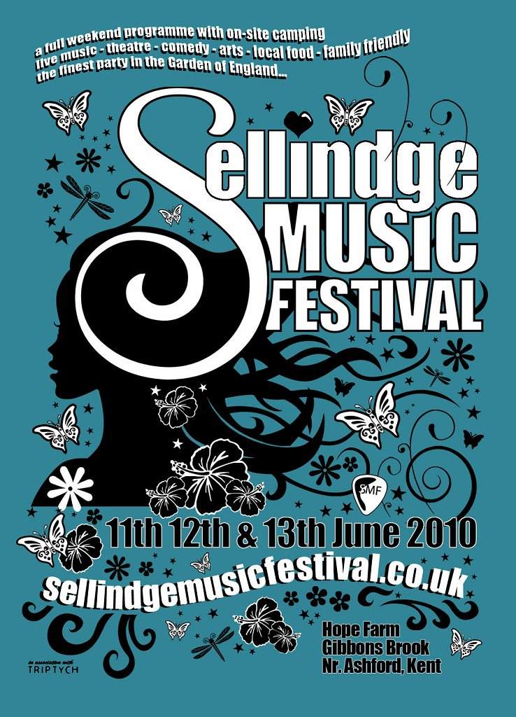 Sellindge Music Festival - フライヤー表