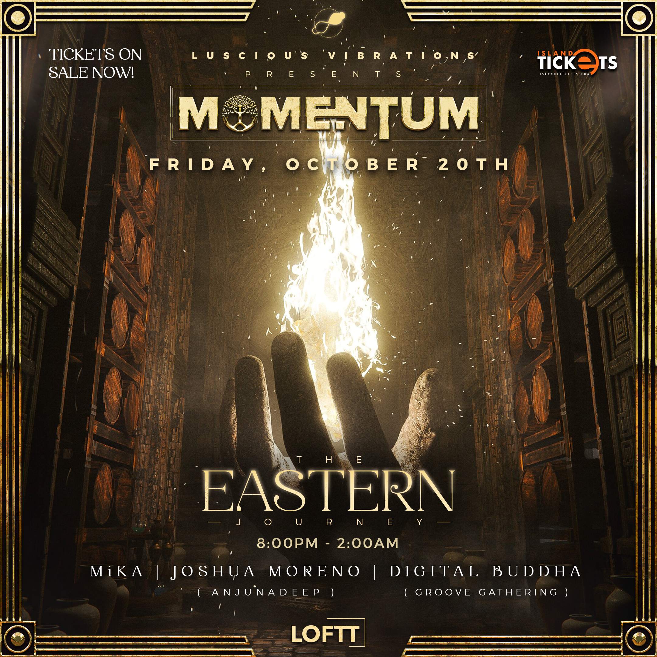 Momentum: The Eastern Journey - フライヤー表