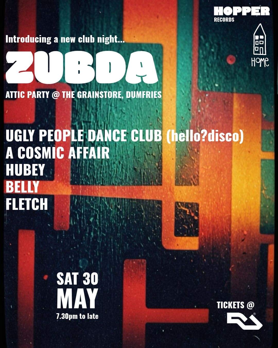 ZUBDA @The ATTIC at Attic @ The Grain Store, Scotland