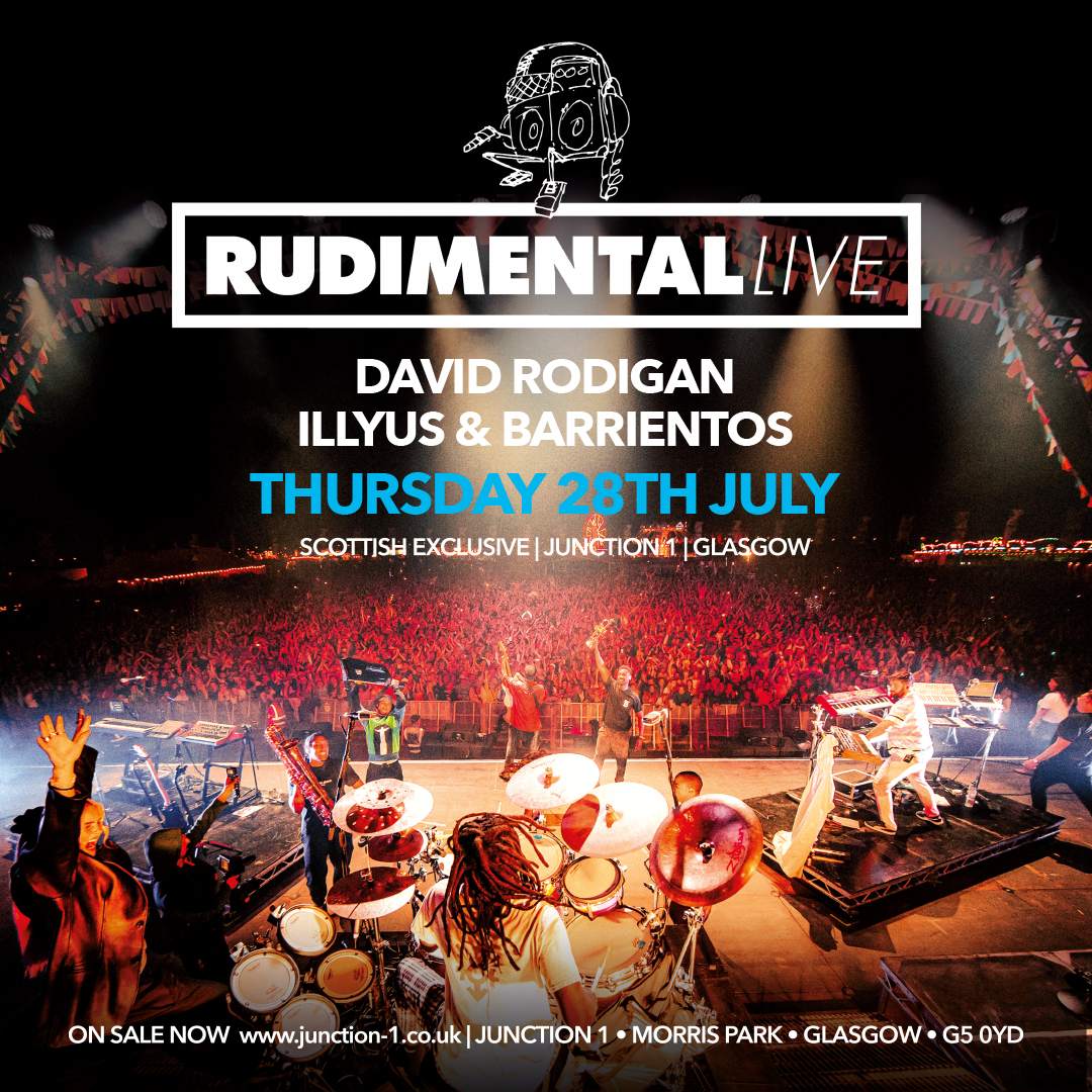 Rudimental LIVE • David Rodigan • Illyus & Barrientos - Página frontal