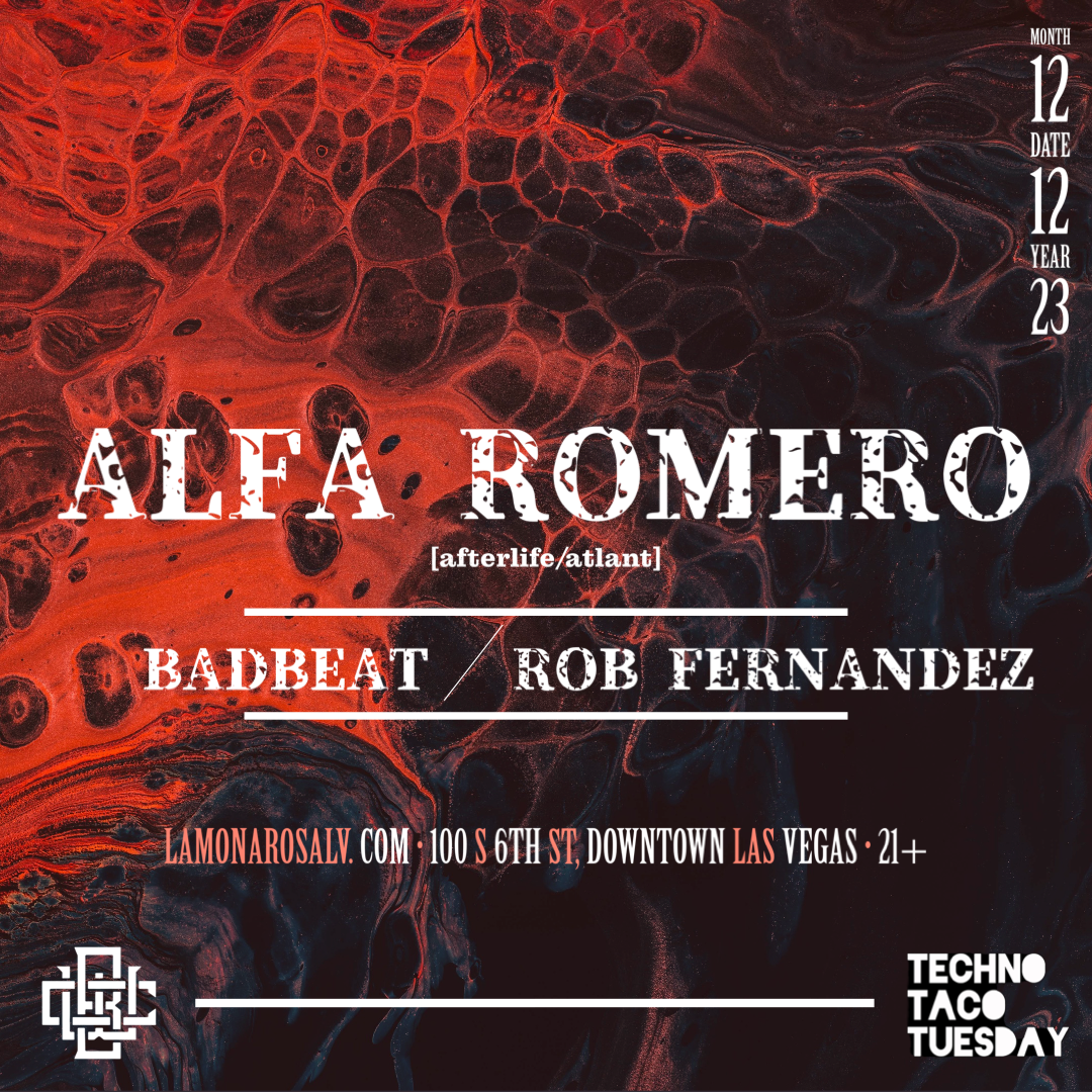 VII ANNIVERSARY with Alfa Romero (afterlife/atlant) & Badbeat by CBW & TTT - フライヤー表