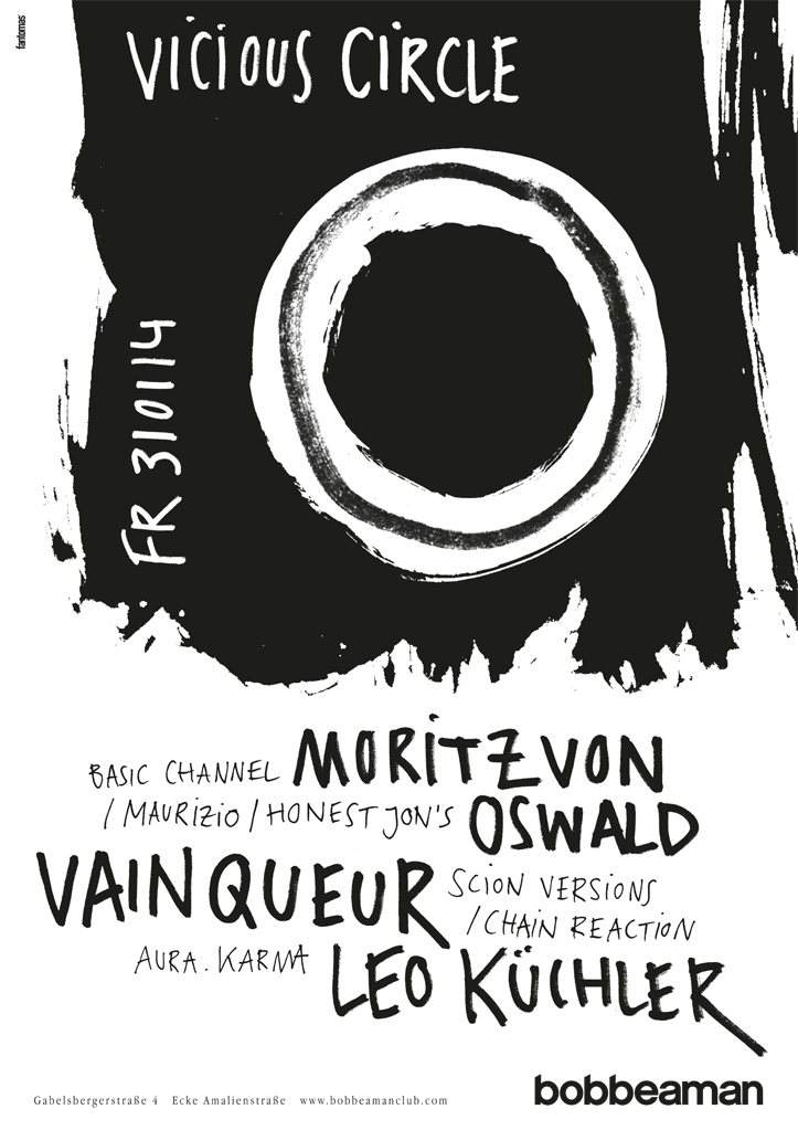 Vicious Circle presents Moritz von Oswald & Vainqueur & Leo Küchler - Página trasera
