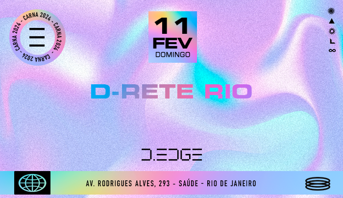D-EDGE presents D.RETE - Página frontal