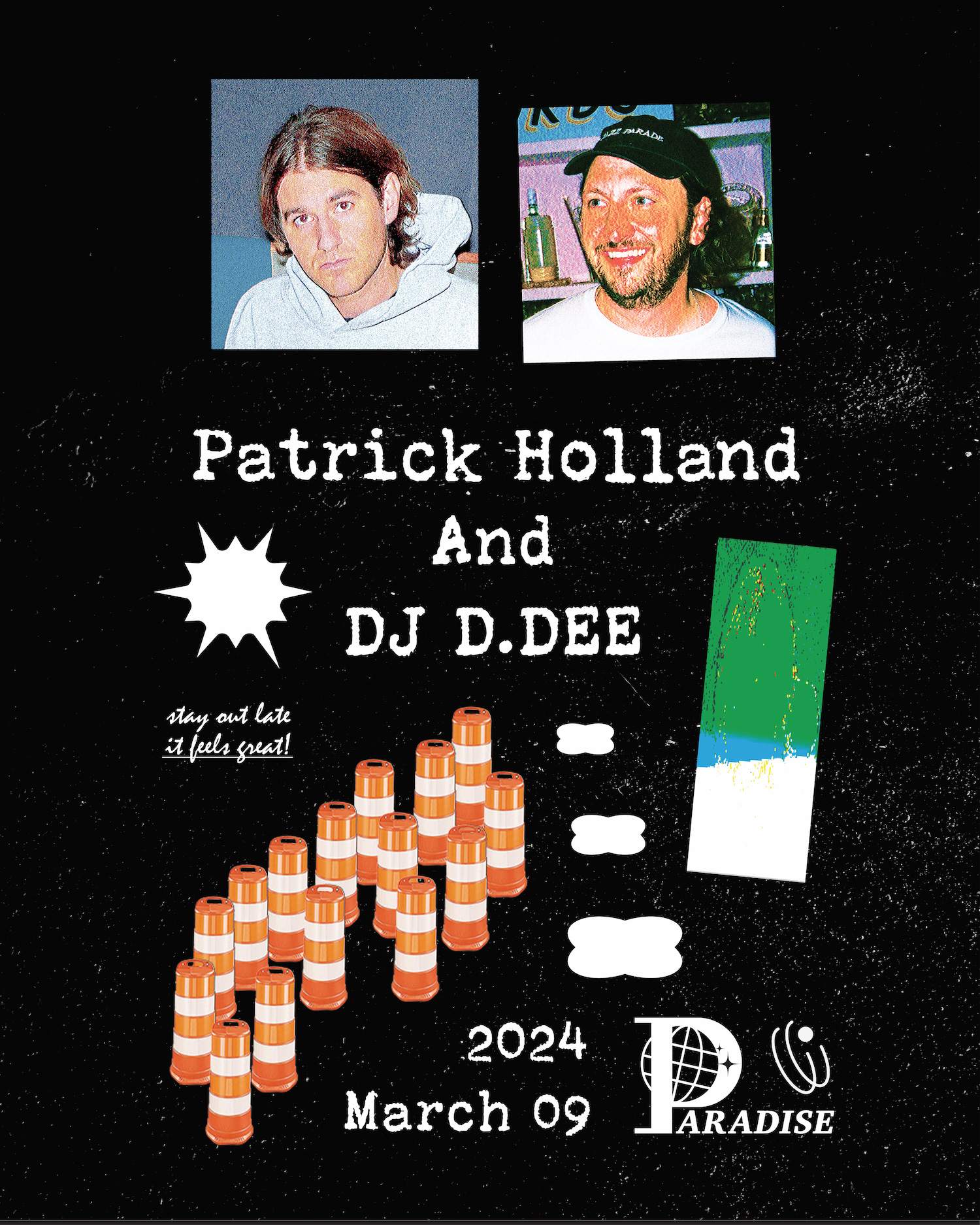 Patrick Holland & DJ D.Dee - フライヤー表