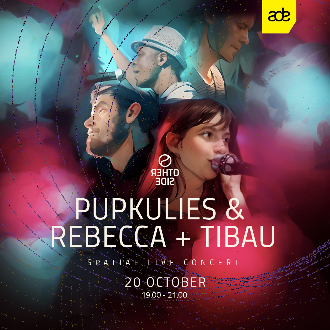 ADE: Pupkulies & Rebecca + Tibau [Spatial live concert] - フライヤー裏