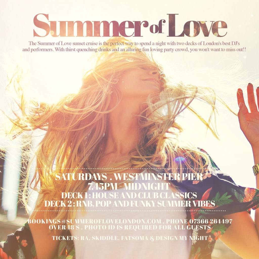 Summer of Love Boat Party Plus Egg After-Party - フライヤー裏