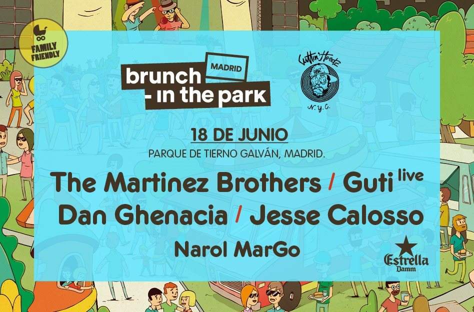 Brunch - In The Park #3 with The Martinez Brothers; Guti y más - Página trasera