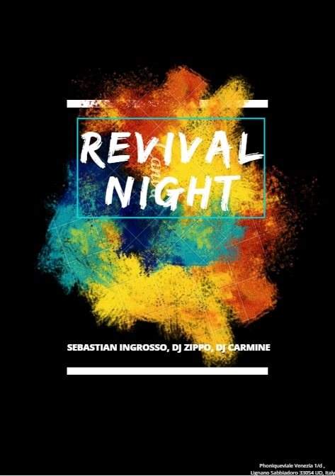 Revival Night - フライヤー表