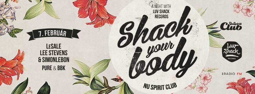 Shack Your Body - A Night with Luv Shack Records - Página frontal