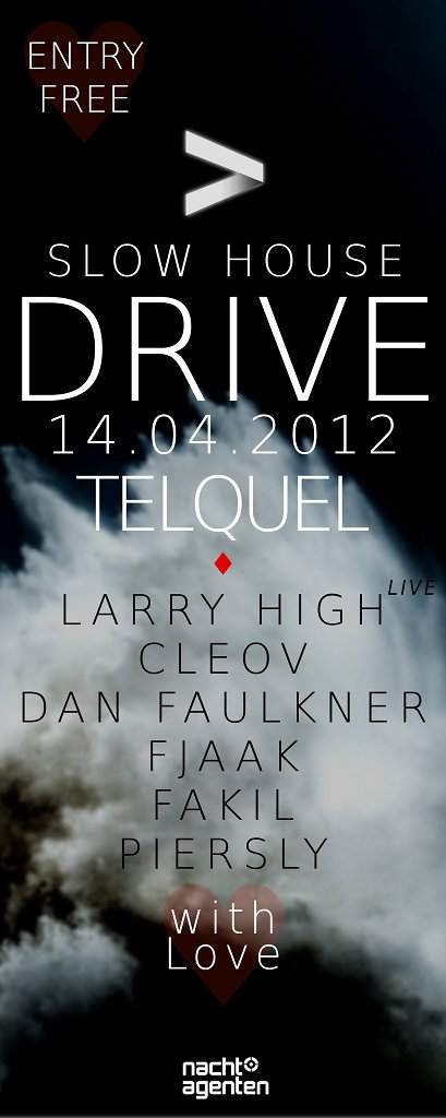 Slow House Drive *Free Entry* - Página frontal