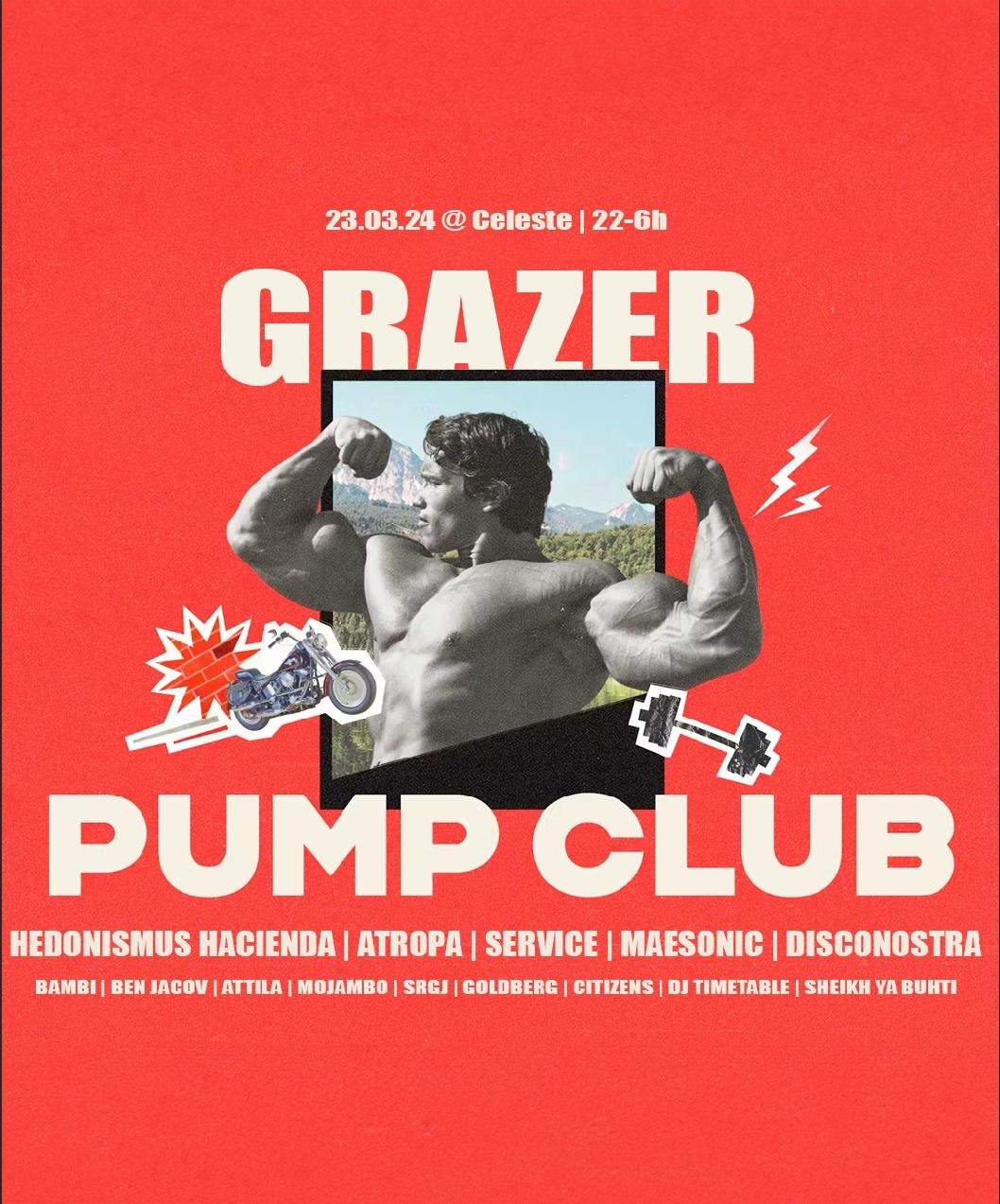 Grazer Pump Club - Página frontal