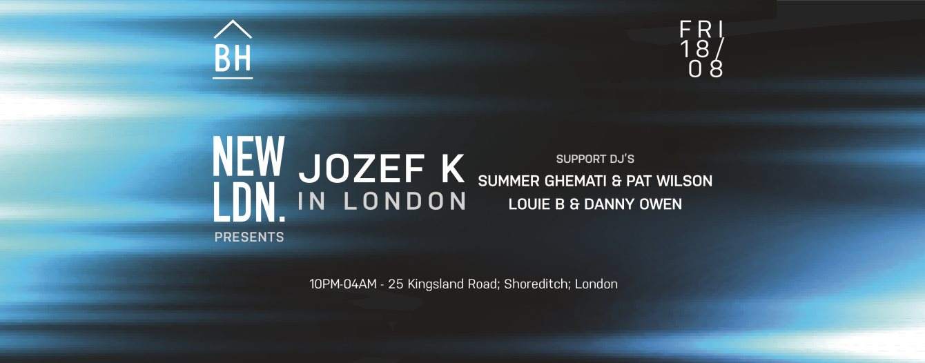 Jozef K In London - Página frontal