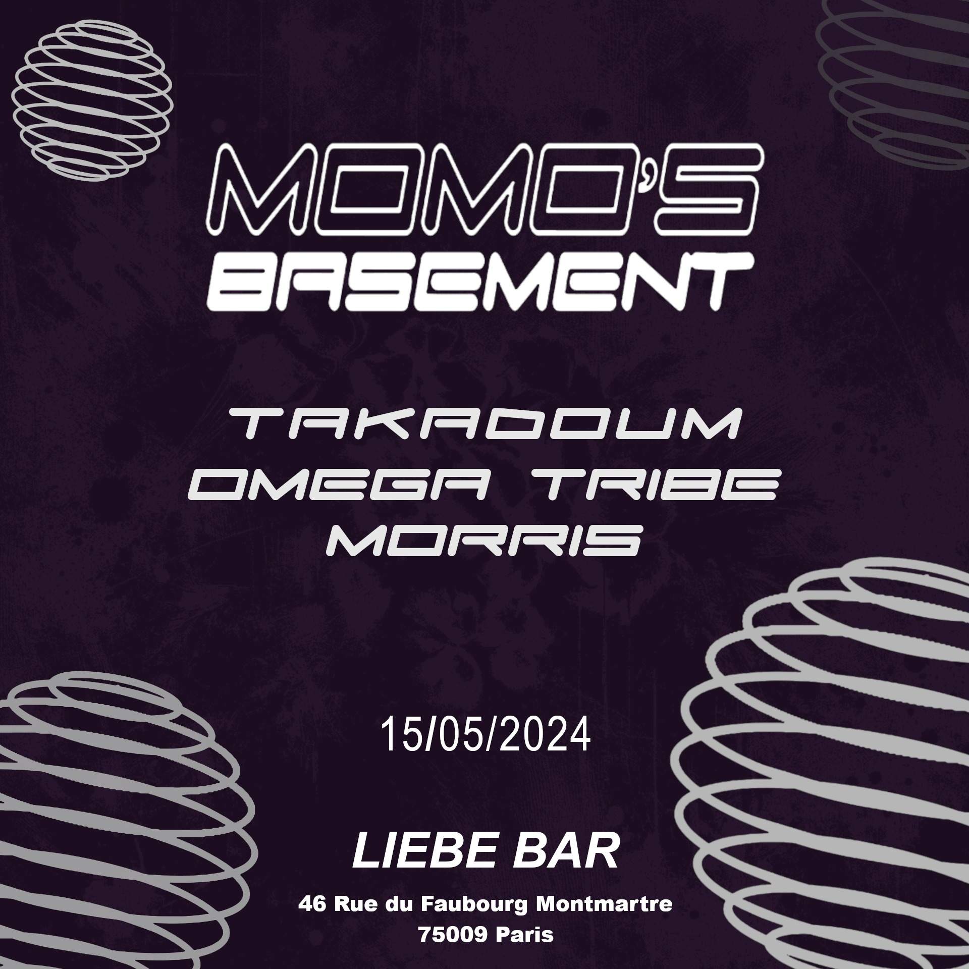 Momo's Basement X Liebe - Página frontal