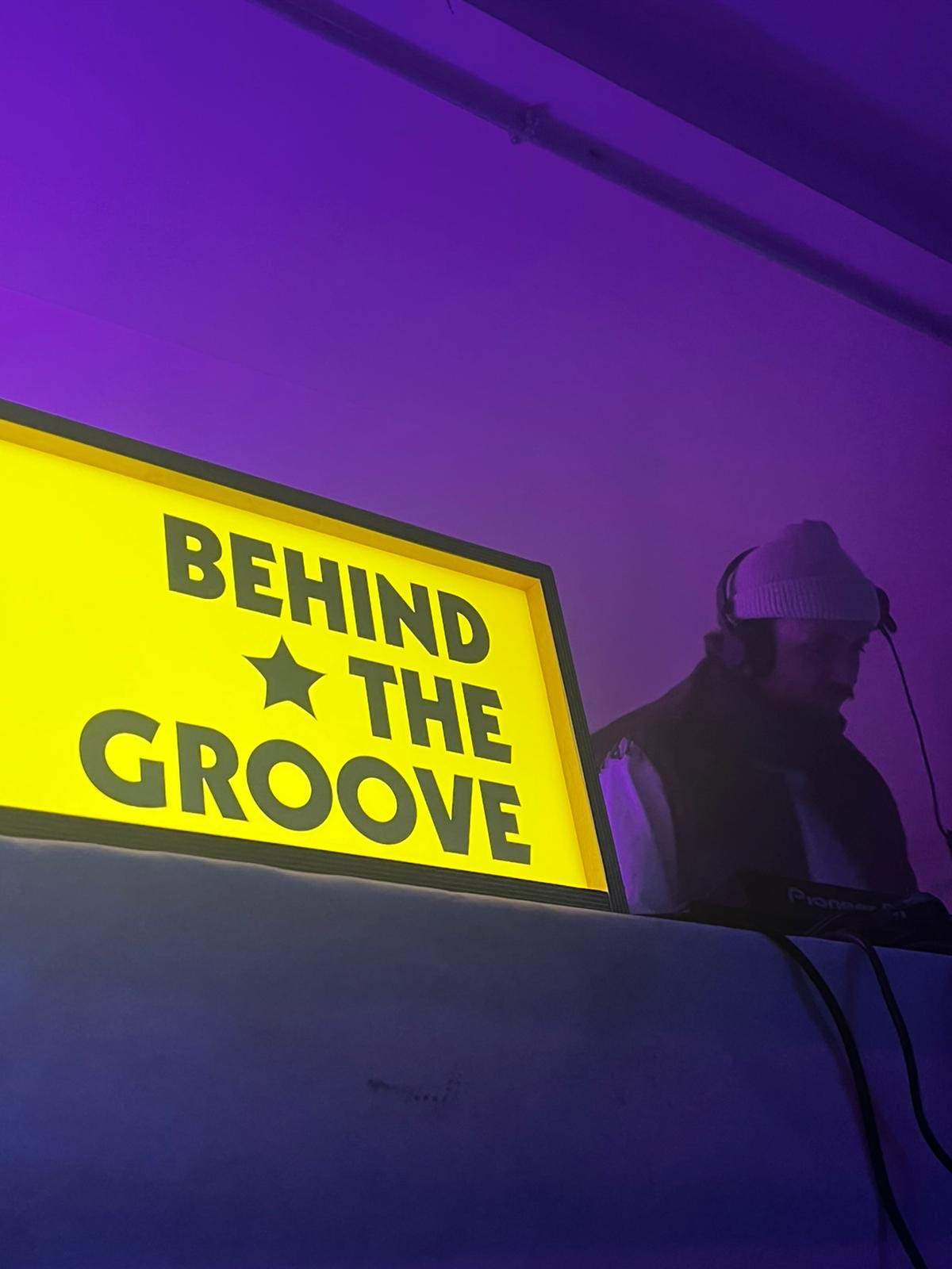 Behind the Groove with Red Laser Records - フライヤー裏