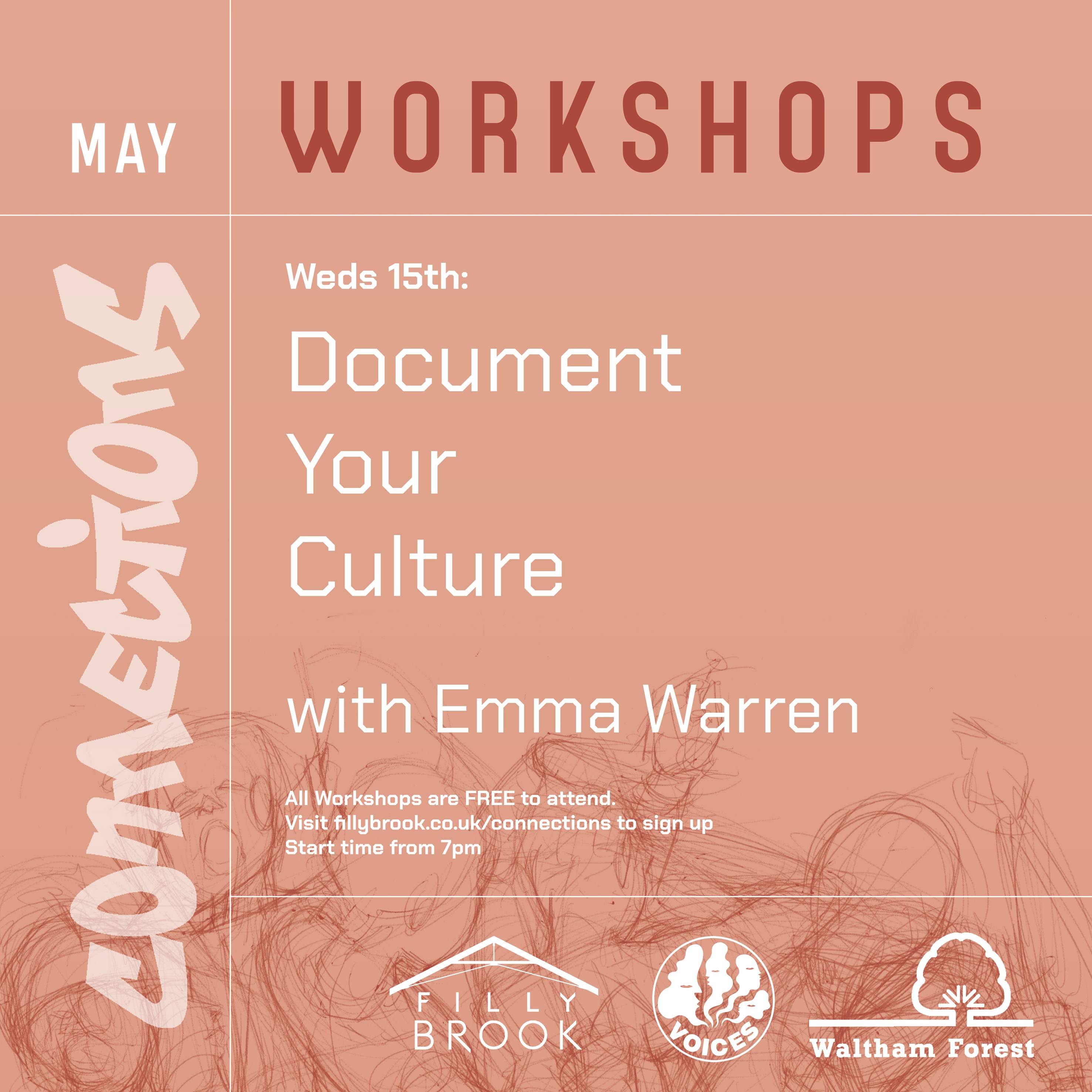 Document Your Culture with Emma Warren - Workshop - Página frontal