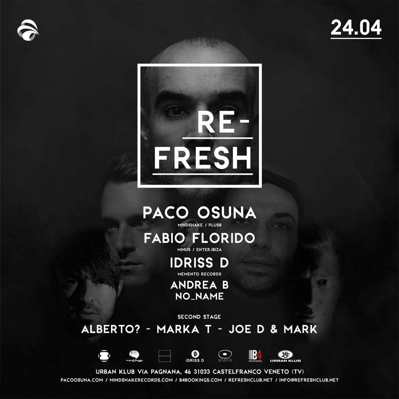 Re-Fresh #7: Paco Osuna - Fabio Florido - Idriss D - Página trasera