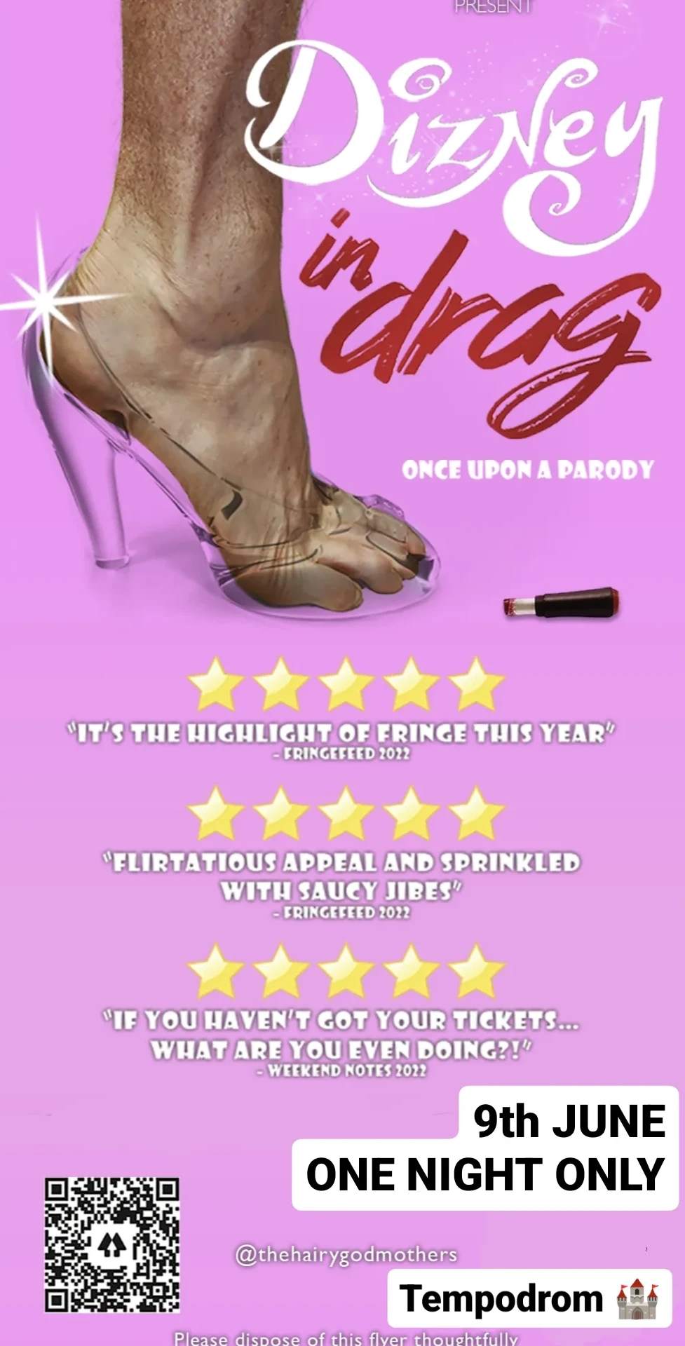 Dizney in Drag: Once Upon a Parody - Página frontal