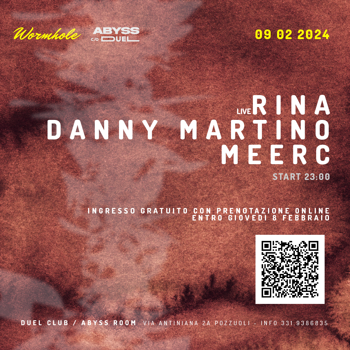 Duel presents: Rina, Danny Martino, Meerc - Página frontal