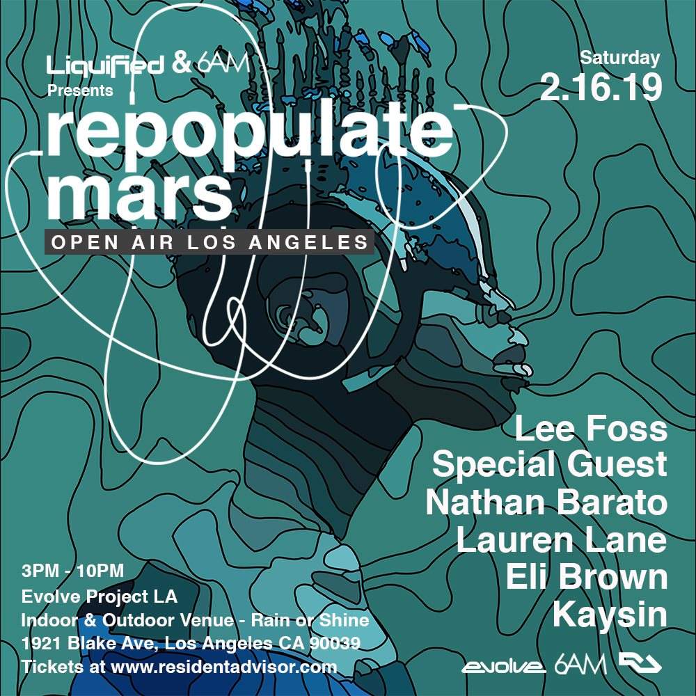 Repopulate Mars: Open Air Los Angeles - Página frontal