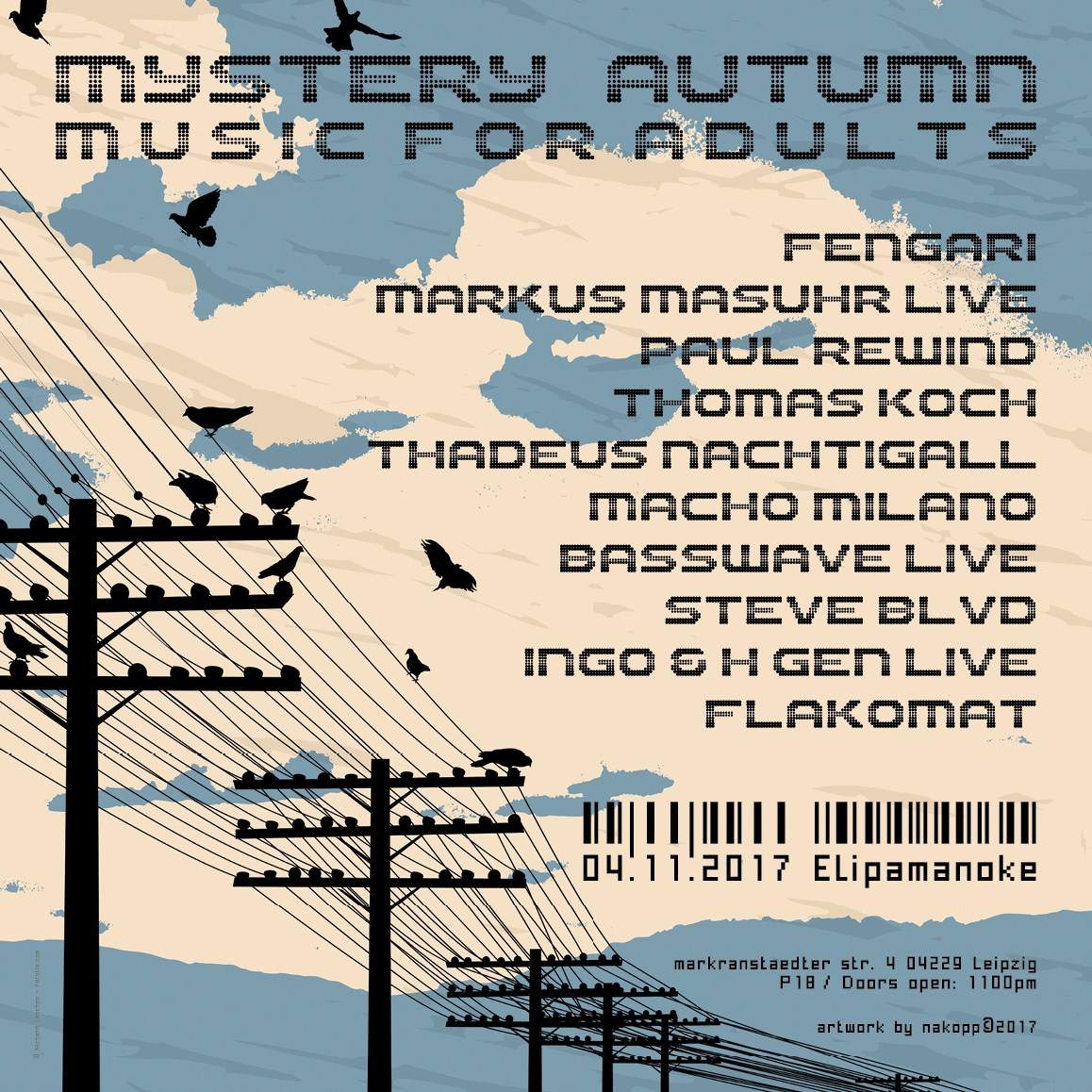 Mystery Autumn - フライヤー表