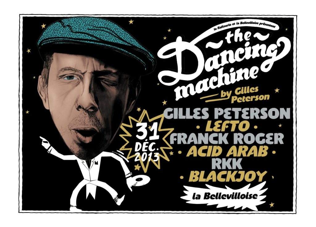 Nye2013: The Dancing Machine by Gilles Peterson - Página frontal