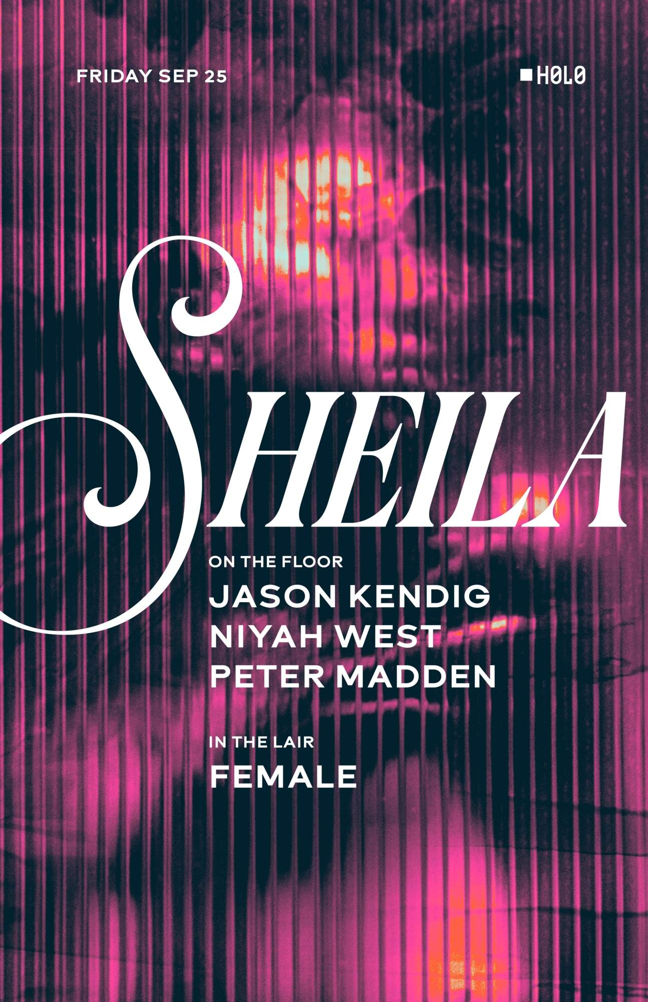 SHEILA at H0L0, New York City · チケット