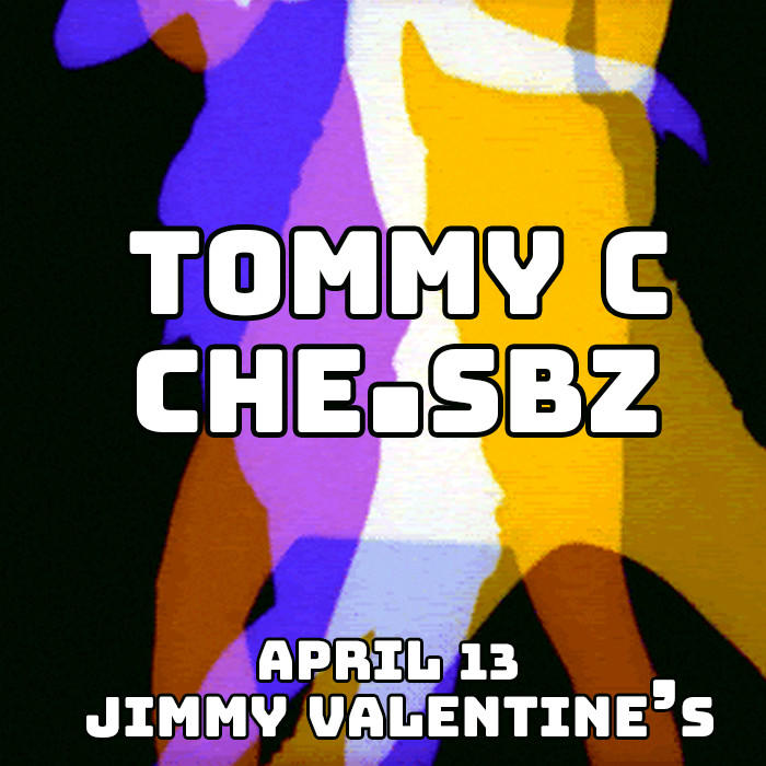 Tommy & Che at Jimmy's - フライヤー表