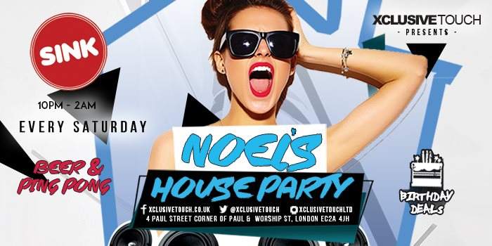 Noel's House Party - Página frontal