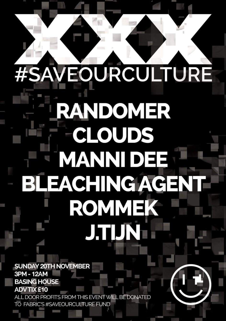 XXX presents: #Saveourculture - Página trasera