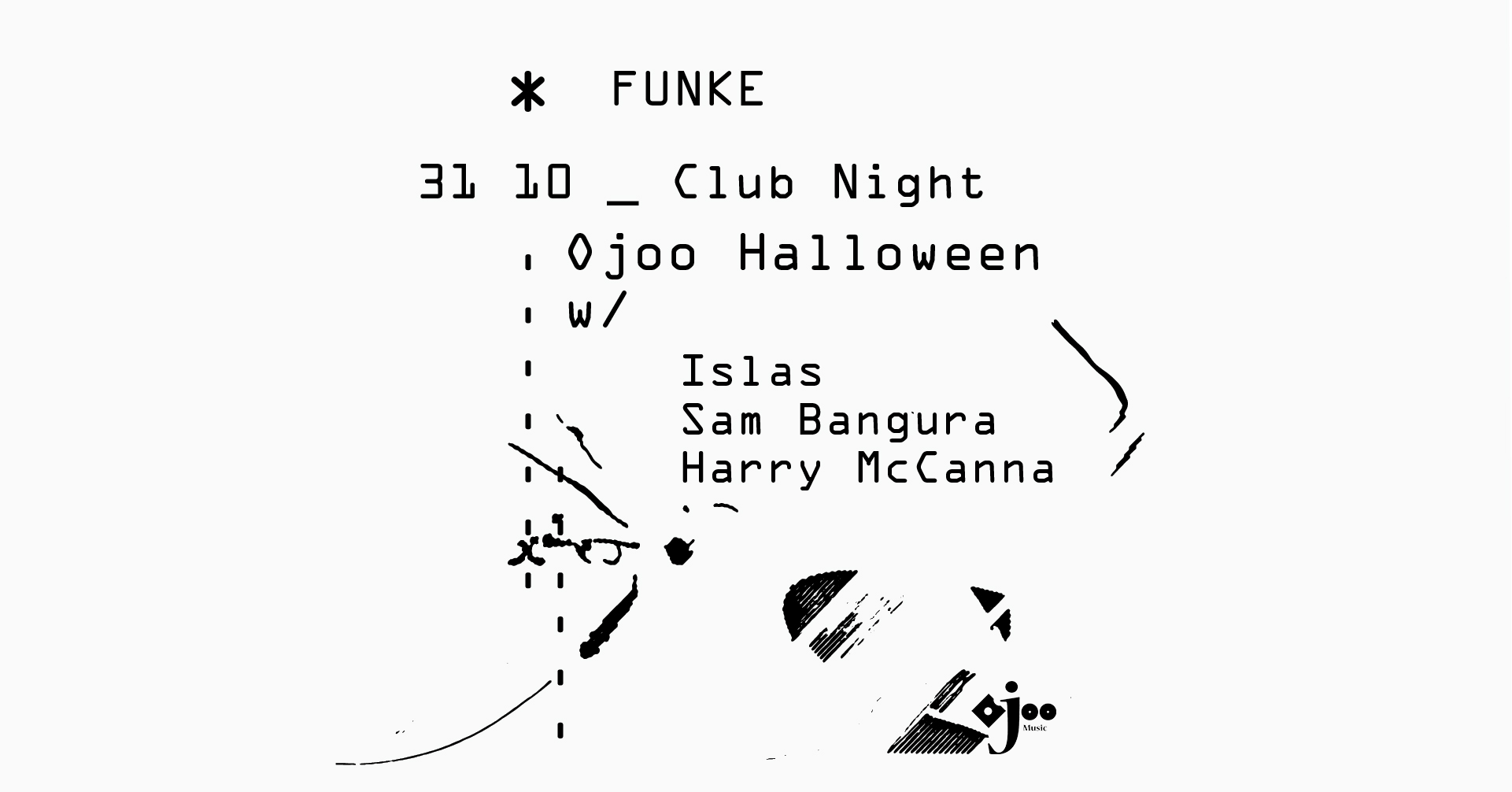 Funke_Ojoo Halloween with Islas, Sam Bangura, Harry McCanna - Página frontal