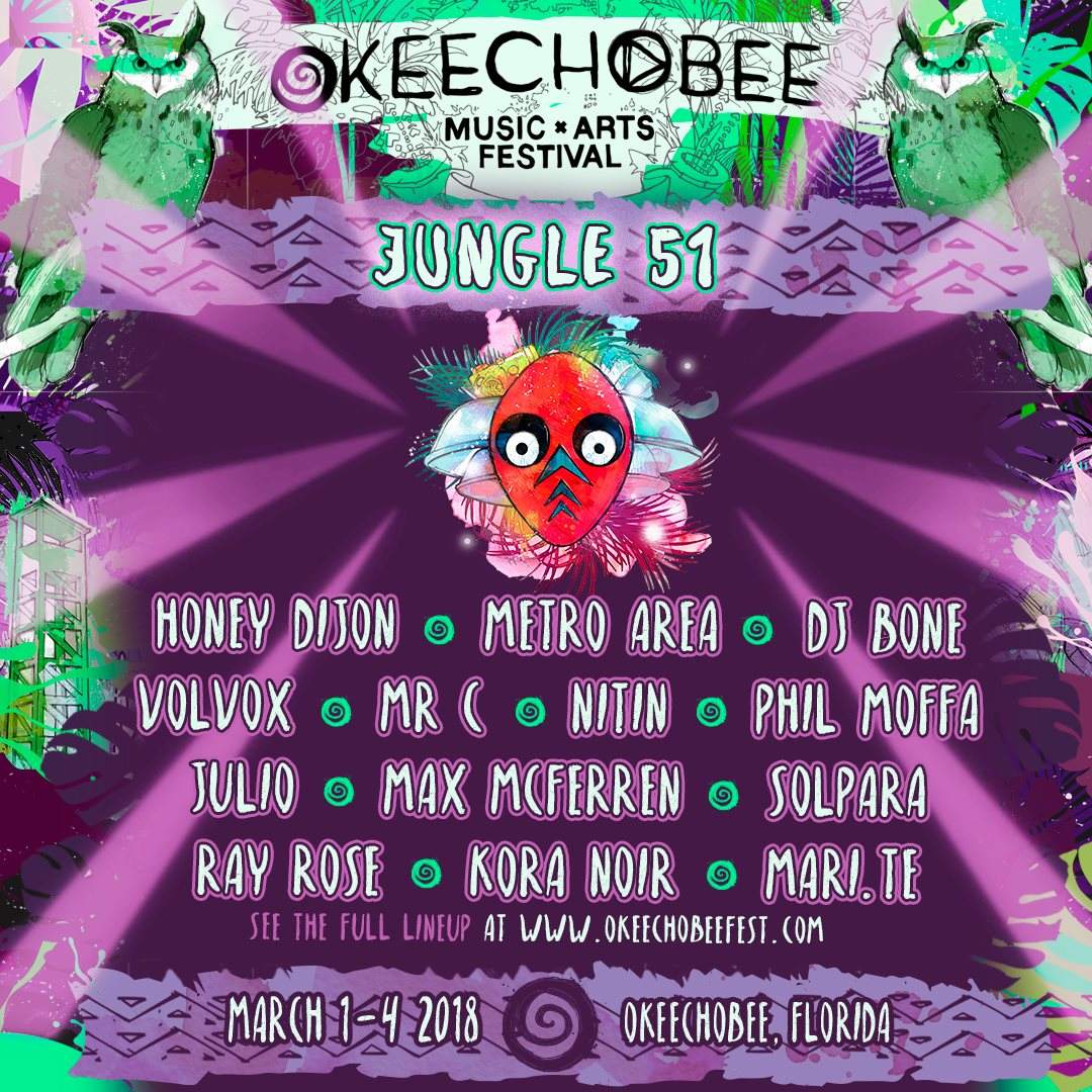 Okeechobee Music & Arts Festival 2018 - Página trasera